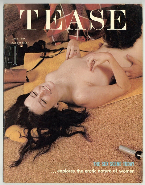 Tease #2 Tricia Opal Commodore Publishing 1976 Hippie Porn 48pg Hairy Women M22208