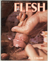 Flesh #1 Swedish Erotica Marquis 1983 Outdoors Hard Sex 44pg Explicit Sex M22214