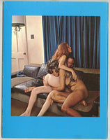 Lasses & Asses #2 Vintage 1976 Magazine Hippie Interracial Threesome 56pg M22216