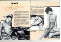 The Book Of Splits #1 Golden State News 1977 Exotic Women 48pg Blaxploitation M22220