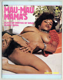 Mau-Mau Mama's #1 Golden State News 1977 Blaxploitation Erotica 48pg Solo Black Ebony Women M22223