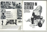 High Heels #2 Eros Goldstripe 1971 Fem-Dom Vintage BDSM 72pg Stockings M22245