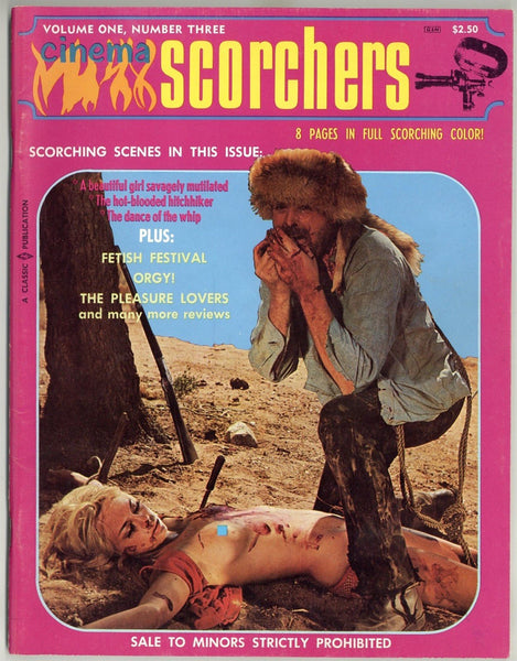 Cinema Scorchers V1#3 Orbit Publications Sexploitation 80pg The Bushwacker Fetish Festival M22248