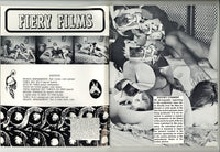 Fiery Films V3 #6 Classic Publications 1970 Uschi Diggard Sexploitation Cinema 80pg M22256