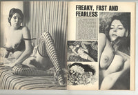 Out Of Sight #5 Marquis 1971 Gorgeous Solo Women 64pg Busty Big Boobs M22297