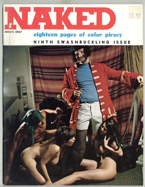 Naked #9 Golden State News/Phenix 1969 Swashbuckling Pirate 68pg Group Sex M22306