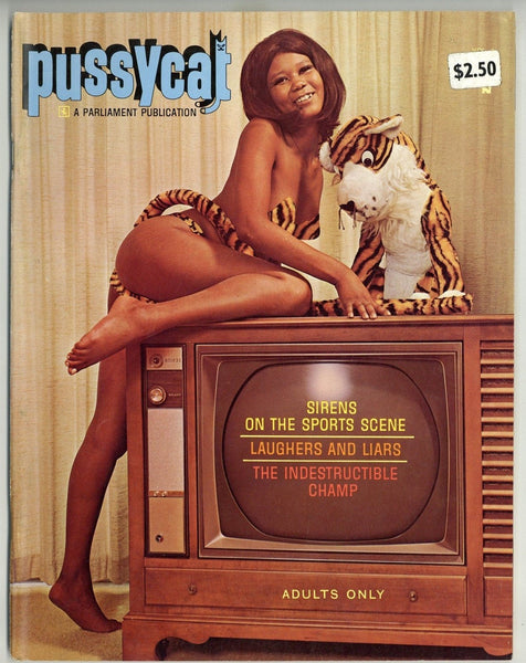 Pussycat V1#3 Parliament 1967 Elmer Batters Legs 80pg Leggy Ebony Women M22328