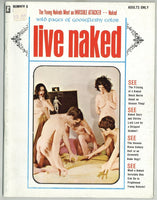 Live Naked #6 Phenix Press 1969 Graphic Novel Hippies Invisible Man Spoof 64pg M22361