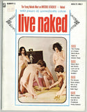 Live Naked #6 Phenix Press 1969 Graphic Novel Hippies Invisible Man Spoof 64pg M22361