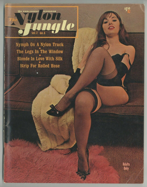 Elmer Batters 1963 Nylon Jungle Parliament 80pg Stockings Tip Top Heels M9684