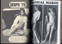 Sexpo '70 Marquis V1#1 All Gorgeous Busty Females 120pg Hippie Hairy Women M22459