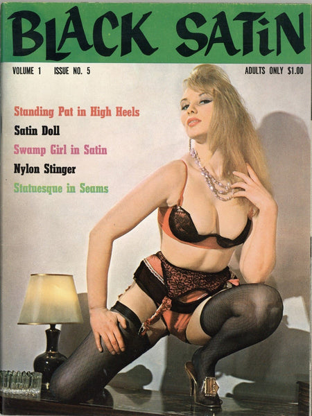Elmer Batters Anita Ventura 1963 Black Satin V1#5 Stockings Legs 72pgs M20110