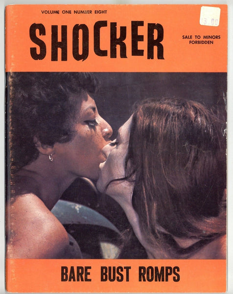 Shocker V1#8 Bare Bust Romps 1970 Seven Seventy Pub 72pg Sex Cult Satanic Lesbians M22505