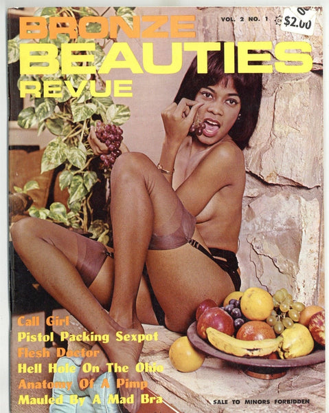 Bronze Beauties V2#1 Parliament 1967 Blaxploitation 72pg Black Ebony Women M22507