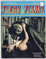 Fiery Films V2#3 Cine-Arts Publications 80pg Horror Films The Devil In Lace, Strange Rampage 1968