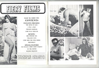 Fiery Films V2#3 Cine-Arts Publications 80pg Horror Films The Devil In Lace, Strange Rampage 1968