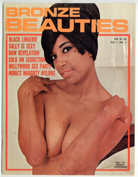 Bronze Beauties V1#1 Sari Publishing 1965 Early Black Pinups 72pg Ebony Women M22512