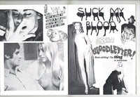 Torrid Film Reviews V4#6 Classic Pub 1971 Witchcraft Dracula Werewolf Horror Sex Films 72pg M22513