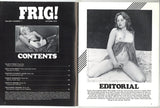 Frig V4#7 Maverick Publications 1977 Solo Women Masturbating 56pg M22528