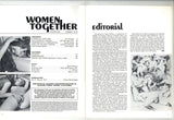 Women Together V1#4 Parliament 1977 Vintage Lesbian Sex 64pg Hot Girl Sex M22531