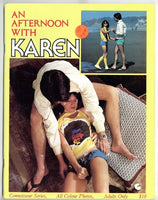 An Afternoon With Karen V1 Connoisseur Series 1979 All Color Hard Sex 40pg M22542