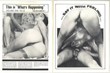 Hollywood Party #3 Golden State News 1971 Hippies Lesbians Group Sex FFM 64pg M22550