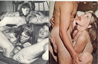 Hollywood Party #3 Golden State News 1971 Hippies Lesbians Group Sex FFM 64pg M22550