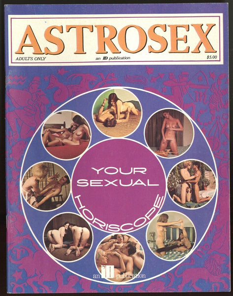 Astrosex #1 S&D Products 1969 Sexual Astrology 64pg Vintage Hippie Lesbians M22573