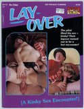 Lay-Over 1985 Swedish Erotica Anal Sex DP 32pg Hardcore Hot Blonde Pilot M22622