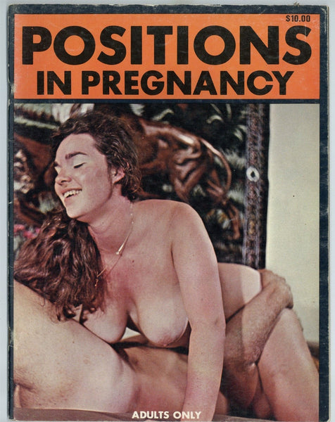 Positions In Pregnancy #1 Vintage Marquis 1974 Hippie Couple 48pg Unshaven M22626