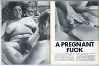 Positions In Pregnancy #1 Vintage Marquis 1974 Hippie Couple 48pg Unshaven M22626