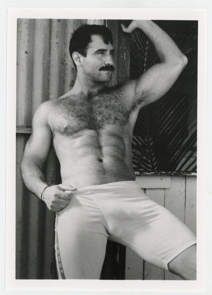 Steve Kelso 1994 Colt Studio/Jim French 5x7 Tight Pants Beefcake Hairy Chest Gay Physique Vintage Nude J9614