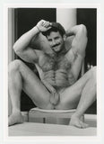 Steve Kelso Handsome Hunk 1994 Colt Studio/Jim French 5x7 Gorgeous Hairy Beefcake Gay Physique Photo J9615