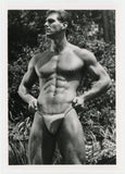 Erik King 1994 Colt Studio/Jim French Outdoors Tanned Beefcake 5x7 Muscular Gay Physique Photo J9622