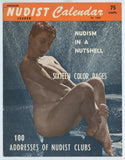 Nudist Calendar 1960 American Nudist Pub 16pg Solo Women M22636