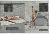 Nudist Calendar 1960 American Nudist Pub 16pg Solo Women M22636