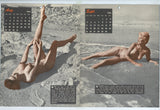 Nudist Calendar 1960 American Nudist Pub 16pg Solo Women M22636