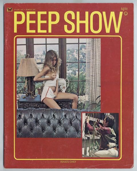 Peep Show V1#1 Parliament 1979 Tawny Pearl 48pgs Hard Sex Hardcore M22647