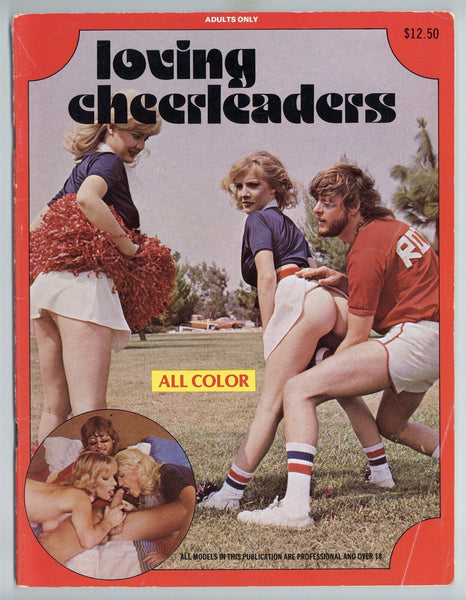 Loving Cheerleaders #1 Vintage Hard Sex 1978 Group Sex 40pg Cheerleaders With Football Player FMF M22648