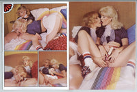 Loving Cheerleaders #1 Vintage Hard Sex 1978 Group Sex 40pg Cheerleaders With Football Player FMF M22648