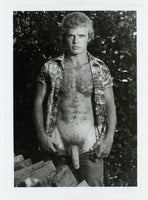 Richard Gunning 1980 Colt Studio Hairy Hunk Teddy Beefcake Gay Physique J9665