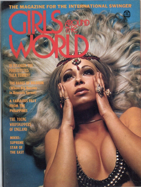 Girls Around The World #2 Fran Hastings 1973 Magazine 100pgs M20200