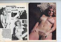 Girls Around The World #2 Fran Hastings 1973 Magazine 100pgs M20200