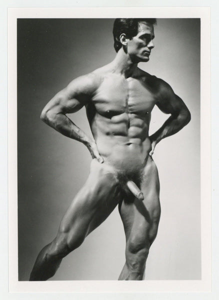 Kyle Jessup 1997 Colt Studios Jim French Sculpted Gay Physique 5x7 Dashing Nude Beefcake J9687