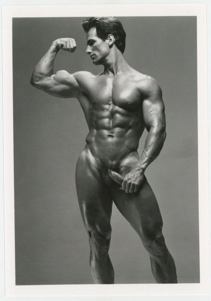 Kyle Jessup 1997 Colt Studios Jim French Sculpted Gay Physique 5x7 Dashing Nude Beefcake J9689