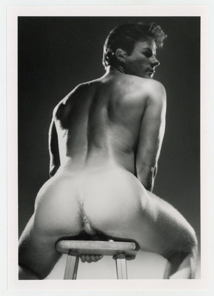 Roger Holtz 1994 Colt Studio Jim French Back Ass View 5x7 Vintage Beefcake Gay Photo J9703