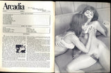 Arcadia V9#3 Parliament 1973 Vintage Hippie Lesbians 64pgs Gorgeous Unshaven Women M22670