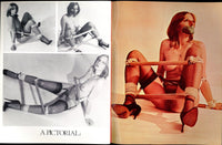 Bondage Showcase V1#2 Kane Photos Inc 1977 Vintage BDSM 48pgs Femdom Rope Play Lesbians M22691