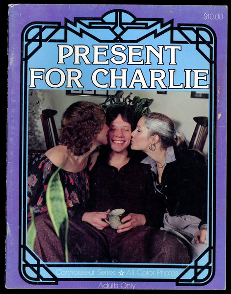 Present For Charlie #1 Connoisseur Series 1975 FFM Threesome Lesbians 40pgs Hard Sex M22694