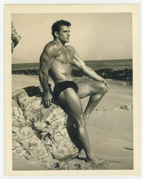 Armand Tanny 1950 Bruce Of LA Beefcake Photo Gay Physique Hunk Bodybuilder 7454